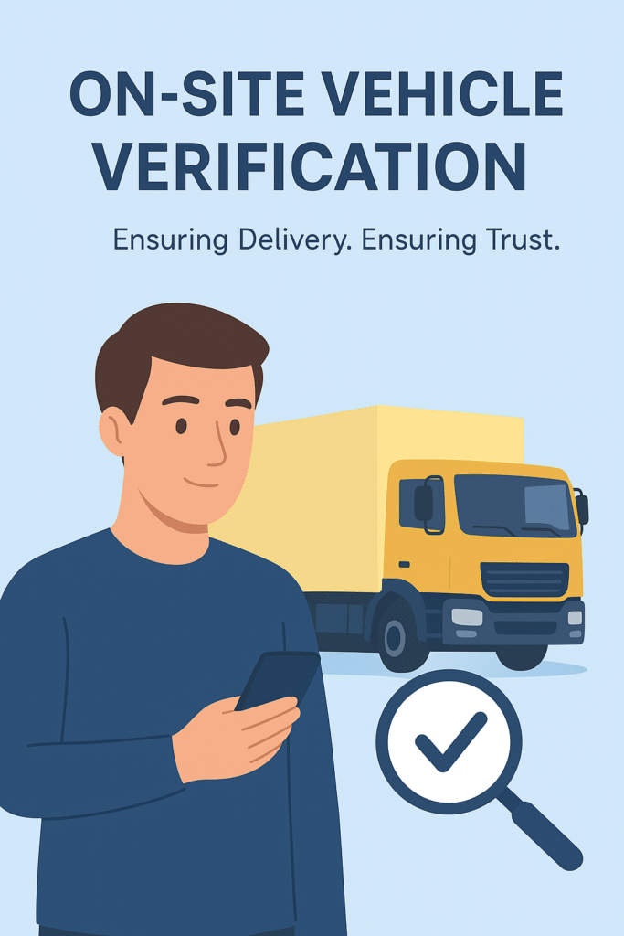 ON-SITE VEHICLE VERIFICATION